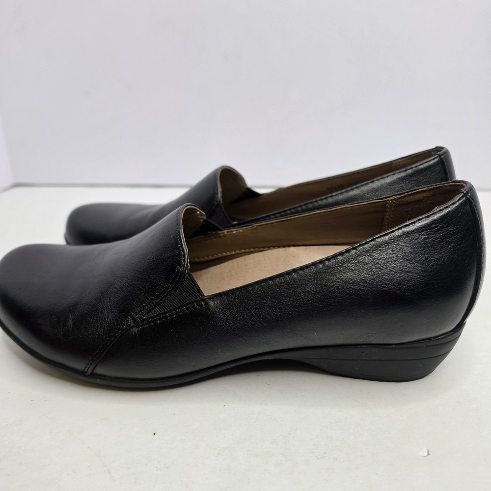 Dansko Black Clogs Leather Upper/Lining Size 8.5/39 - Picture 6 of 9